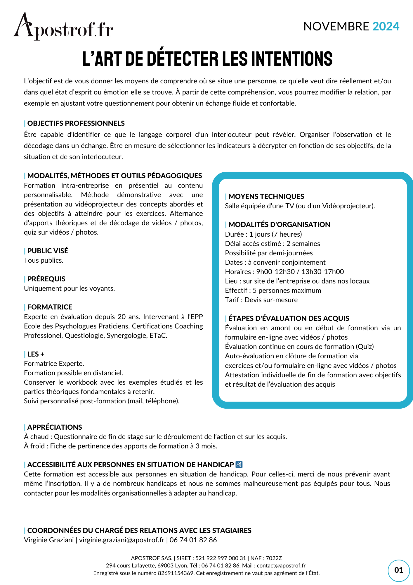 Programme Formation Non Verbale P1